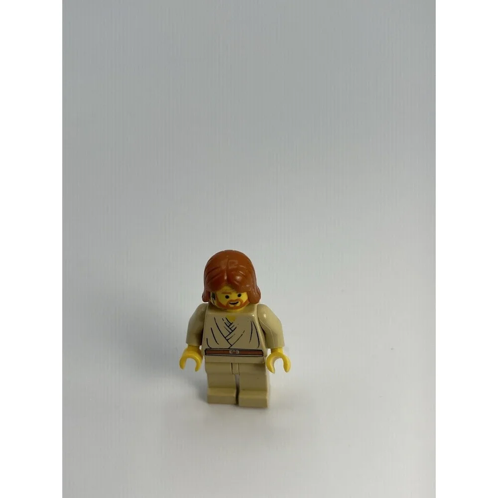Lego Star Wars Minifigure: sw0055 Obi-Wan Kenobi - Headset - Set 7143